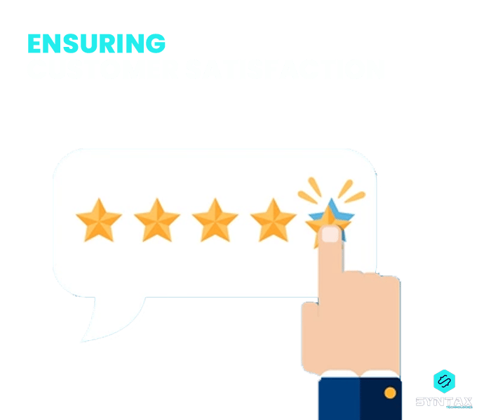 ensuring customer satisfaction