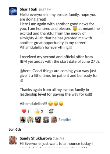 Sharif Safi's Success journey